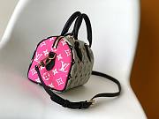 Colestore Louis Vuitton Speedy Bandouliere 20 Black/White/Pink 20.5x13.5x12cm - 2