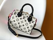 Colestore Louis Vuitton Speedy Bandouliere 20 Black/White/Pink 20.5x13.5x12cm - 6