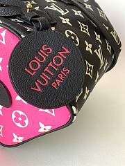 Colestore Louis Vuitton Speedy Bandouliere 20 Black/White/Pink 20.5x13.5x12cm - 5