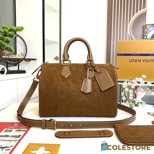 Colestore Louis Vuitton Speedy P9 Bandoulière 30 Brown Cowhide leather 32 x 22.5 x 18 cm - 1