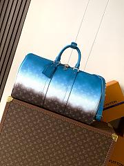 Colestore Louis Vuitton Keepall Bandouliere 50 Blue 50 x 29 x 23 cm - 1