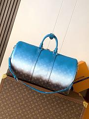 Colestore Louis Vuitton Keepall Bandouliere 50 Blue 50 x 29 x 23 cm - 4