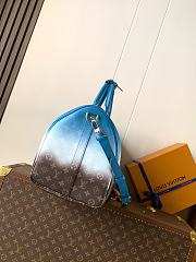 Colestore Louis Vuitton Keepall Bandouliere 50 Blue 50 x 29 x 23 cm - 2