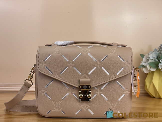 Colestore Louis Vuitton Pochette Métis MM Hazelnut Couture 25 x 19 x 7 cm - 1