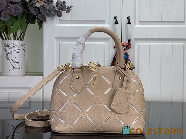 Colestore Louis Vuitton Alma BB Hazelnut Couture 23.5 x 17.5 x 11.5 cm - 1