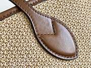 Colestore Louis Vuitton Raffia Saint Jacques Tote Caramel 22.4 x 13.4 x 7.1cm - 2