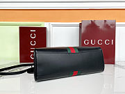 Colestore Gucci Paparazzo large top handle bag Black Leather 37 x 29 x 13 cm - 6