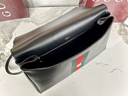 Colestore Gucci Paparazzo large top handle bag Black Leather 37 x 29 x 13 cm - 5