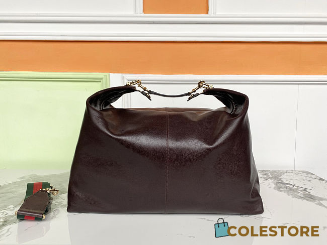 Colestore Gucci Brera Large Crossbody bag Dark Brown Leather 46 x 29 x 20.5 cm - 1