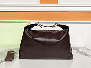 Colestore Gucci Brera Large Crossbody bag Dark Brown Leather 46 x 29 x 20.5 cm - 1
