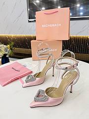 Colestore Mach & Mach Crystal Triple Heart Platform Pumps - 4