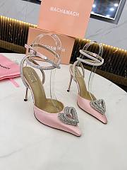 Colestore Mach & Mach Crystal Triple Heart Platform Pumps - 3