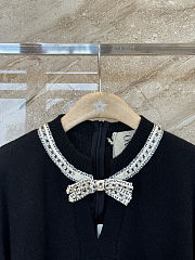 Colestore Valentino Garavani  embroidered wool sweater Black - 2