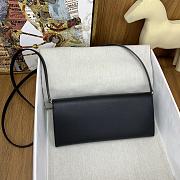 Colestore Hermes Maillon To Go wallet Black in Epsom calfskin  Yellow gold plated  24 x 10.5 x 2.5 cm - 3