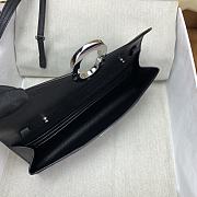 Colestore Hermes Maillon To Go wallet Black in Epsom calfskin Palladium plated 24 x 10.5 x 2.5 cm - 6