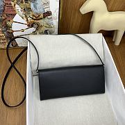 Colestore Hermes Maillon To Go wallet Black in Epsom calfskin Palladium plated 24 x 10.5 x 2.5 cm - 5