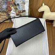 Colestore Hermes Maillon To Go wallet Black in Epsom calfskin Palladium plated 24 x 10.5 x 2.5 cm - 2