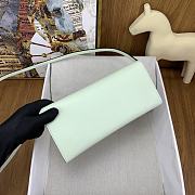 Colestore Hermes Maillon To Go wallet Vert Fizz in Epsom calfskin Palladium plated 24 x 10.5 x 2.5 cm - 3
