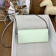 Colestore Hermes Maillon To Go wallet Vert Fizz in Epsom calfskin Palladium plated 24 x 10.5 x 2.5 cm - 2