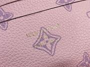 Colestore  Louis Vuitton Nano Madeleine Monogram Empreinte Leather Sweet Lavender 21 x 12.5 x 6 cm - 3