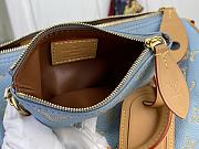 Colestore Louis Vuitton Speedy P9 Bandoulière 25 Golden Silk Blue 25 x 15 x 15 cm - 6