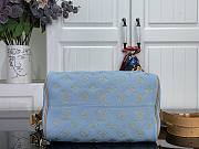 Colestore Louis Vuitton Speedy P9 Bandoulière 25 Golden Silk Blue 25 x 15 x 15 cm - 5