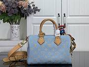 Colestore Louis Vuitton Speedy P9 Bandoulière 25 Golden Silk Blue 25 x 15 x 15 cm - 4