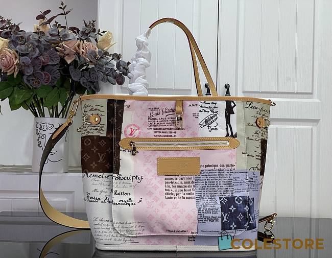 Colestore Louis Vuitton Neverfull Inside Out MM Monogram coated canvas M28376 47 x 28 x 14 cm - 1