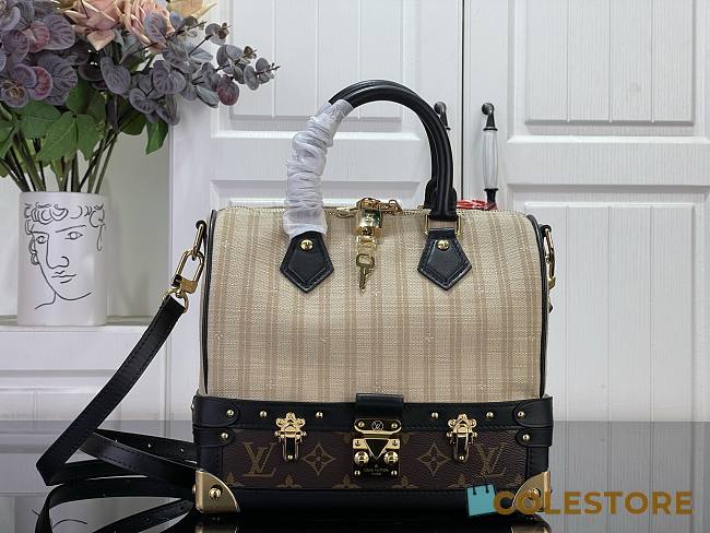 Colestore Louis Vuitton Speedy Bandoulière 22 Out Of The Trunk Beige/Monogram 24 x 22 x 12 cm - 1