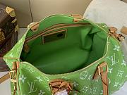 Colestore Louis Vuitton Speedy P9 Bandoulière 40 Monogram Leaf Ostrich leather 40 x 26 x 23 cm - 6