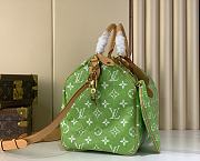 Colestore Louis Vuitton Speedy P9 Bandoulière 40 Monogram Leaf Ostrich leather 40 x 26 x 23 cm - 3