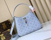 Colestore Louis Vuitton All Around PM Bleu Olympe Perforated Mahina 25 x 20 x 6 cm  - 5