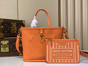 Colestore Louis Vuitton Neverfull Bandoulière Inside Out BB Monogram Orange 16.5 x 11 x 26.5cm - 6