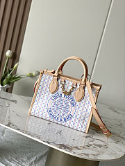 Colestore Louis Vuitton  LV Stamp OnTheGo PM Blue 25 x 19 x 11.5 cm - 1