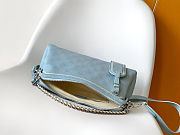 Colestore Louis Vuitton Mahina Couture Hand It All PM Bleu Olympe 29 x 18 x 13 cm - 5