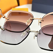 Colestore Louis Vuitton LV Jewel Pearl Square Sunglasses 65口17-145 - 4