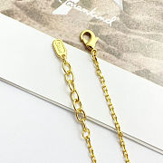 Colestore Dior Delicate Bow Bracelet Gold-Finish Metal and Crystals - 6