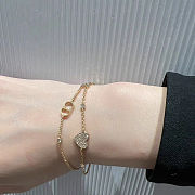 Colestore Dior Clair D Lune Bracelet Gold-Finish Metal and Sparkling Crystals - 5