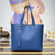Colestore  Louis Vuitton Low Key Cabas MM  Prussian Blue 47 x 30 x 14cm - 2