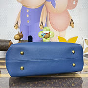 Colestore  Louis Vuitton Low Key Cabas MM  Prussian Blue 47 x 30 x 14cm - 3