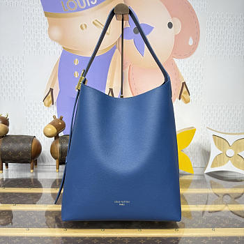 Colestore Louis Vuitton Low Key Hobo MM Prussian Blue 31 x 35 x 18 cm