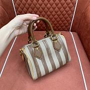 Colestore Louis Vuitton Speedy P9 Bandoulière 20 Camel Washed Stripes 22 x 14 x 17.5 cm - 3