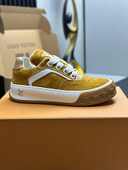 Colestore Louis Vuitton LV Tilted Sneaker Cognac Brown Suede calf leather - 6