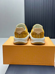 Colestore Louis Vuitton LV Tilted Sneaker Cognac Brown Suede calf leather - 4