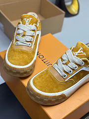 Colestore Louis Vuitton LV Tilted Sneaker Cognac Brown Suede calf leather - 3
