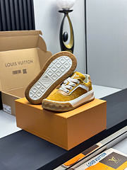 Colestore Louis Vuitton LV Tilted Sneaker Cognac Brown Suede calf leather - 2