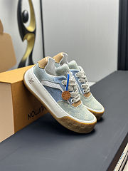 Colestore Louis Vuitton LV Tilted Sneaker Blue Denim - 3