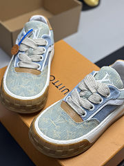 Colestore Louis Vuitton LV Tilted Sneaker Blue Denim - 2