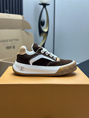 Colestore Louis Vuitton LV Tilted Sneaker Brown Suede calf leather - 6