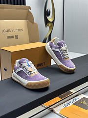 Colestore Louis Vuitton LV Tilted Sneaker Lilac Suede calf leather - 5